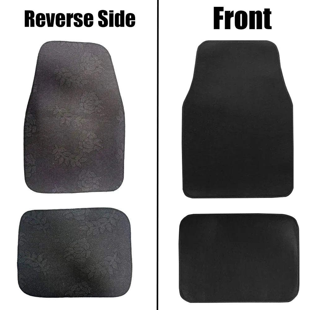 Universal vehicle floor mat material