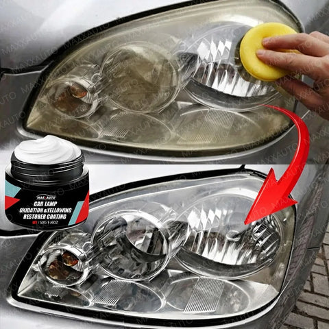 Headlight care polish product