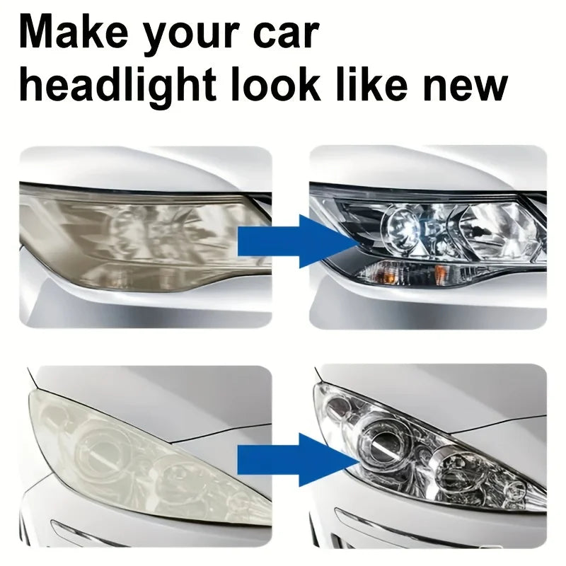Car headlight polishing product