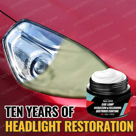 Headlight restoration product