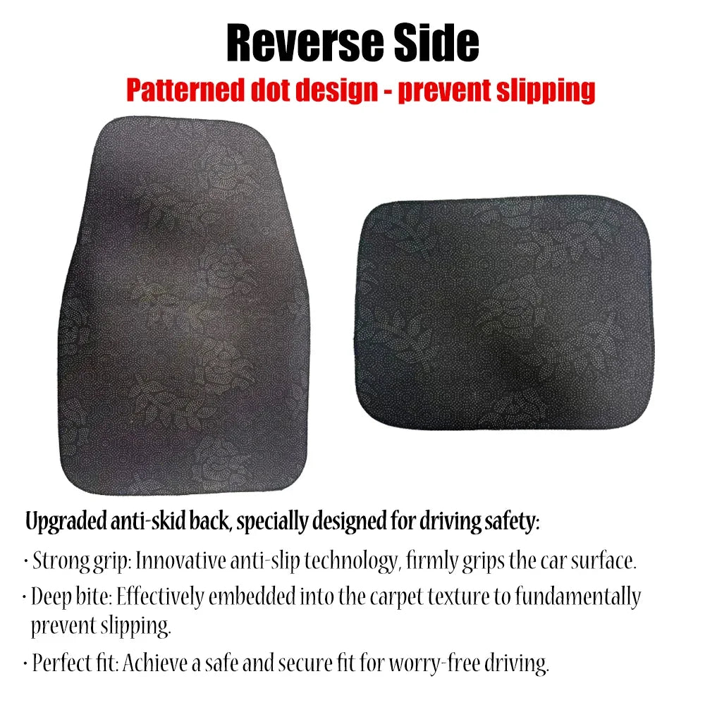 Car floor mat for everyday interior care