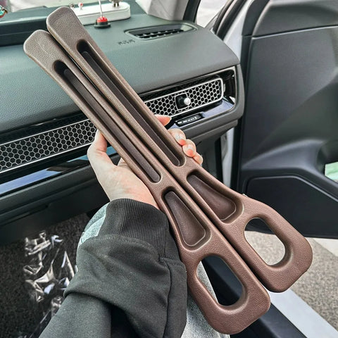 Car seat-gap storage organizer