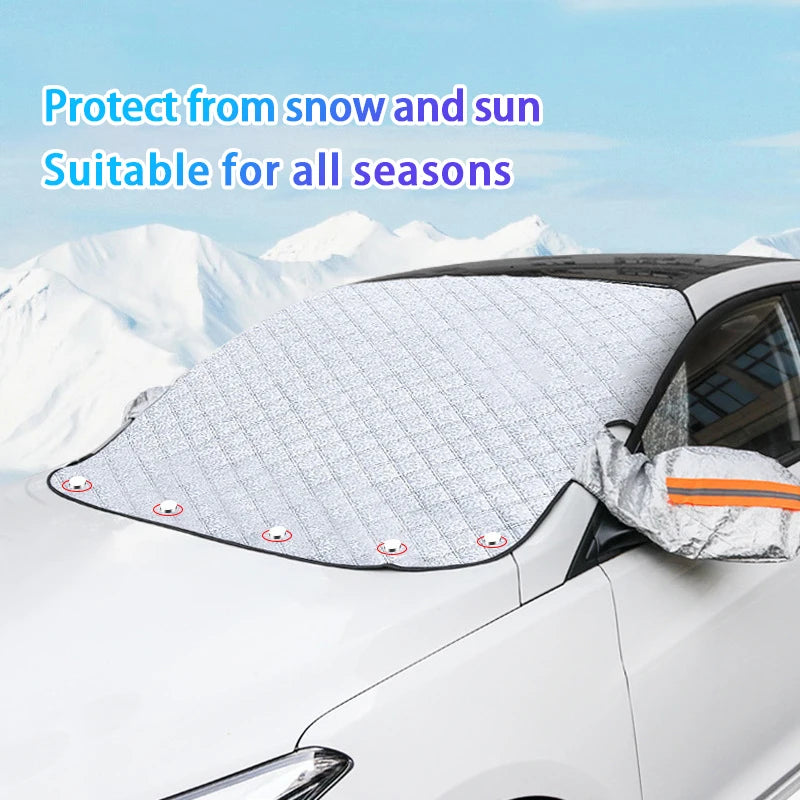Windshield protection cover